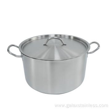 Stainless steel double handle all-inclusive soup pot